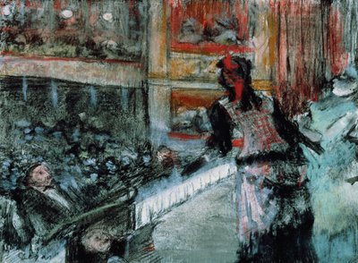 Theatre Scene by Edgar Degas